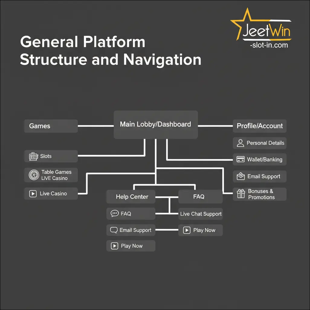 General Platform Structure and Navigation